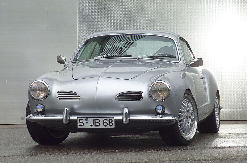 Badern Racing do a Karmann Ghia with a Porsche 993 RS under the shell